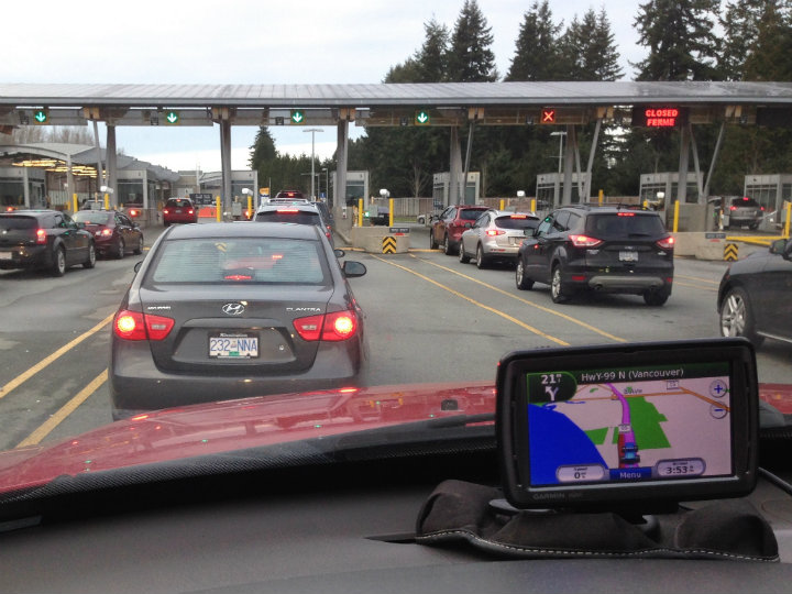 Canadian border landing process